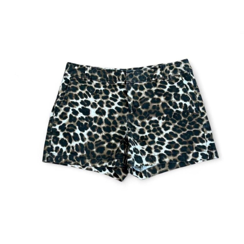 2000s Cheetah Print Mini shorts Size 6